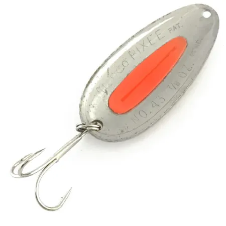 Nebco Pixee UV Cucharilla, Níquel martillado/Rosa, 24g, UV, #9460