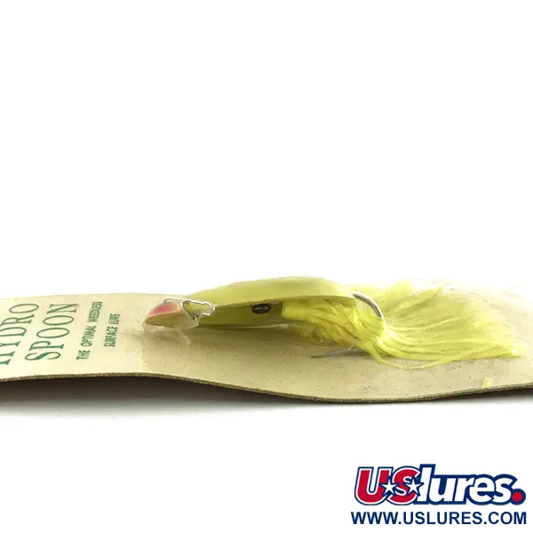 Hydro Lures Weedless Hydro Spoon Cucharilla, Amarillo/Negro, 14g, #9469