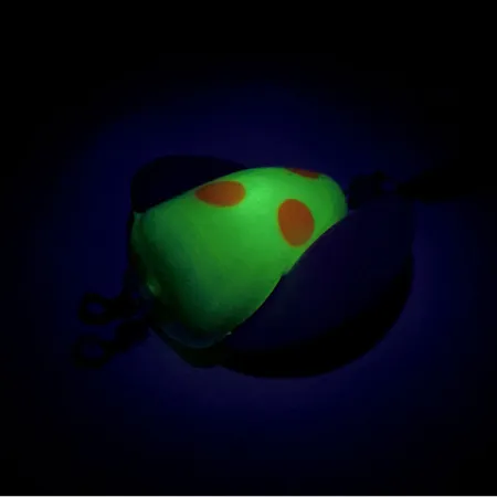 Señuelo Shur Strike Spin-n-Glo UV, Amarillo/Rojo, 8g, UV-activo, #9477