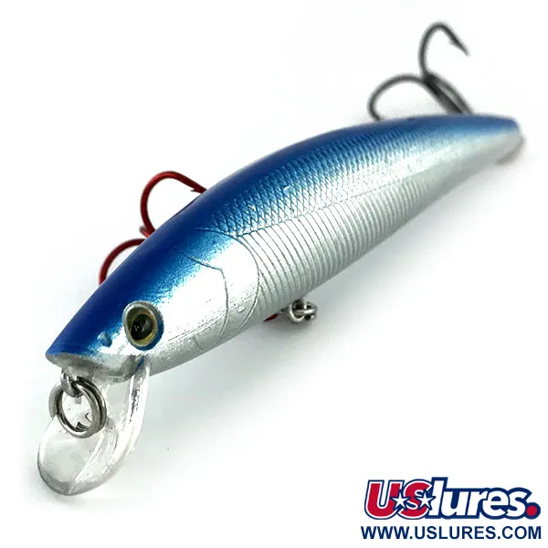 Matzuo Phantom Minnow Señuelo, Azul claro arcoíris, 9g, Rattle, #9485