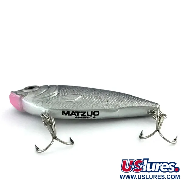 Matzuo Lipless Vibración, Plata Arcoíris, 14g, Sonajero, #9487