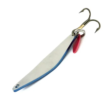 Bay de Noc Do-Jigger Cucharilla, Níquel / Azul, 5g, Aleta, #9491