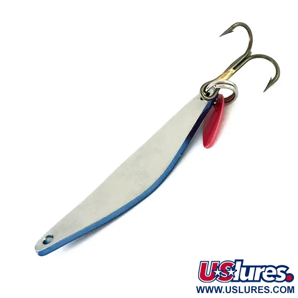 Bay de Noc Do-Jigger Cucharilla, Níquel / Azul, 5g, Aleta, #9491