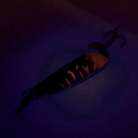 Luhr Jensen Krocodile Die #3 Cucharilla, Oro / Rojo, 10g, Distancia, #9502