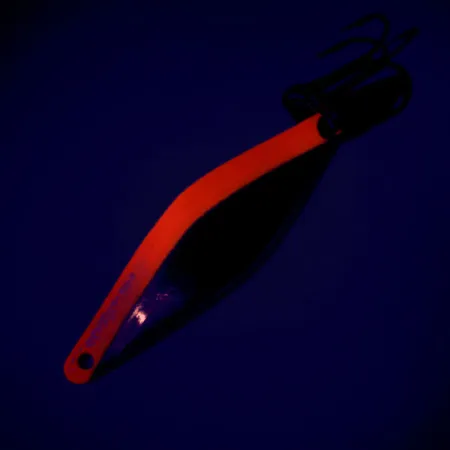 Bay de Noc Do-Jigger UV Cucharilla, Níquel / Naranja, 5g, #9522