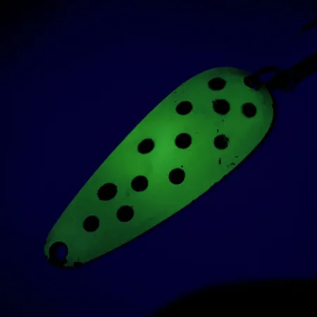 Blue Fox Aqua Spoon Cucharilla, Chartreuse/Negro/Bronce, 9g, USA, #9525