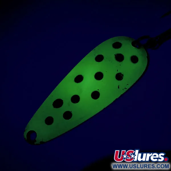 Blue Fox Aqua Spoon Cucharilla, Chartreuse/Negro/Bronce, 9g, USA, #9525