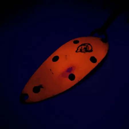 Dardevle Devle Dog 7700 Cucharilla, Rojo/Negro/Níquel, 14g, UV, #9532