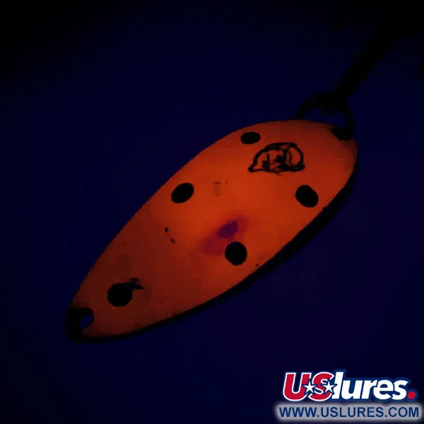 Dardevle Devle Dog 7700 Cucharilla, Rojo/Negro/Níquel, 14g, UV, #9532