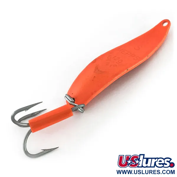 Mepps Syclops 1 Cucharilla, Naranja Fluorescente/Negro, 12g, #9536