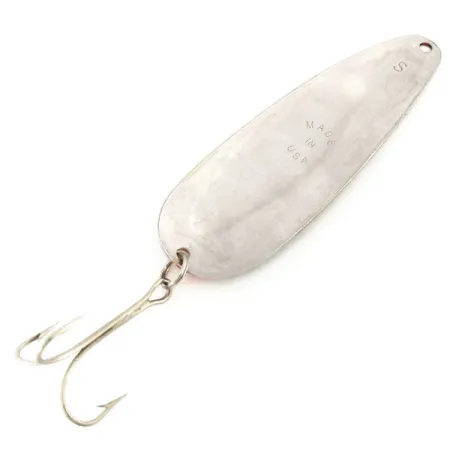 Worth Chippewa Steel Spoon Cucharilla, Black/Red/Nickel, 17g, #9541