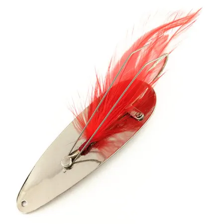 Eppinger Weedless Dardevle Cucharilla, Plata martilleada, 28g, #9543