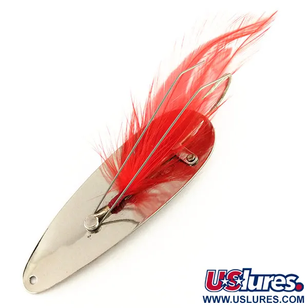 Eppinger Weedless Dardevle Cucharilla, Plata martilleada, 28g, #9543