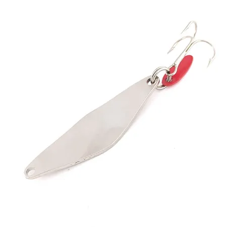 Bay de Noc Do-Jigger Cucharilla, Níquel, 10g, Aleta Roja, #9551