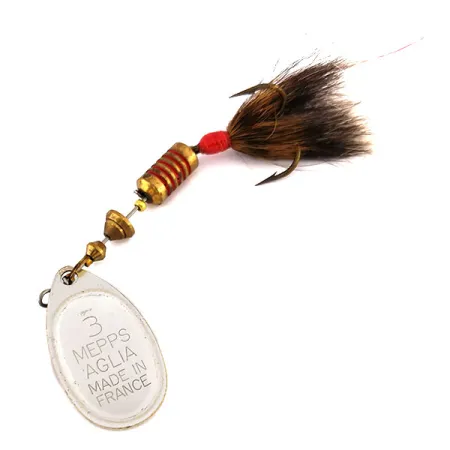 Mepps Aglia 3 dressed Cucharilla, Trucha, 7.3g, Cola ardilla, #9553