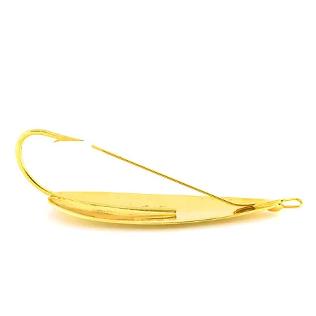 Weedless Johnson Silver Minnow Cucharilla, Oro, 31g, Anti-enganche, #9554