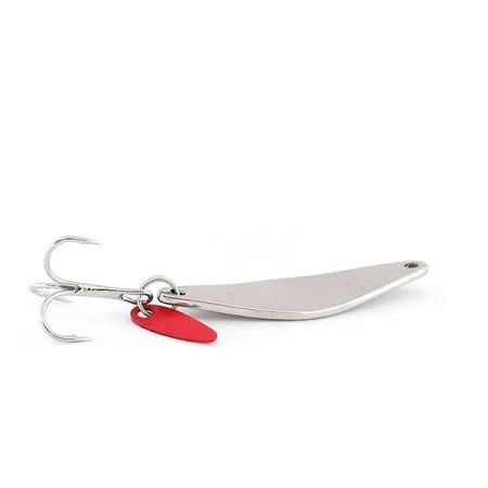 Bay de Noc Do-Jigger Cucharilla, Níquel, 5g, Aleta Roja, #9564
