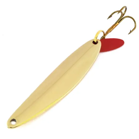 Bay de Noc Swedish Pimple Cucharilla, Oro, 14g, Escama Prismática, #9567