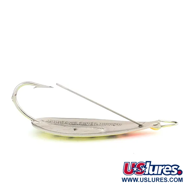 Weedless Johnson Silver Minnow UV Cucharilla, Fire Tiger, 9g, UV, #9574