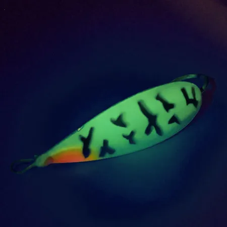 Weedless Johnson Silver Minnow UV Cucharilla, Fire Tiger, 9g, UV, #9574