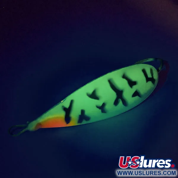 Weedless Johnson Silver Minnow UV Cucharilla, Fire Tiger, 9g, UV, #9574