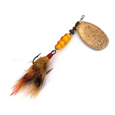 Mepps Aglia 5 Dressed Cucharilla, Cobre, 14g, Pelo de ardilla, #9590