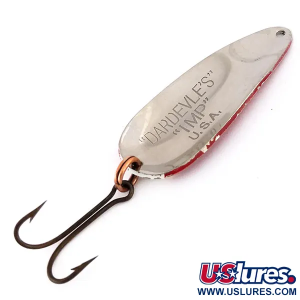 Cucharilla Eppinger Dardevle Imp, Rojo / Blanco / Níquel, 11g, #9591