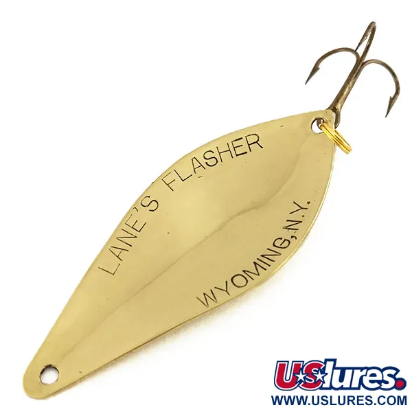 Lanes Tackle & Bait Lane's Flasher Cucharilla, Oro, 14g, #9601