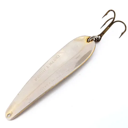 Wright & McGill Streamliner Cucharilla, Níquel, 18g, Vintage, #9602