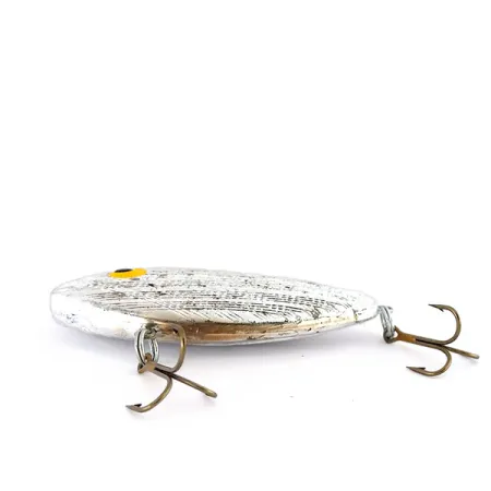 Rebel Wiggle Shad Rattlebait Hundido, Plata, 7g, Vintage, #9603