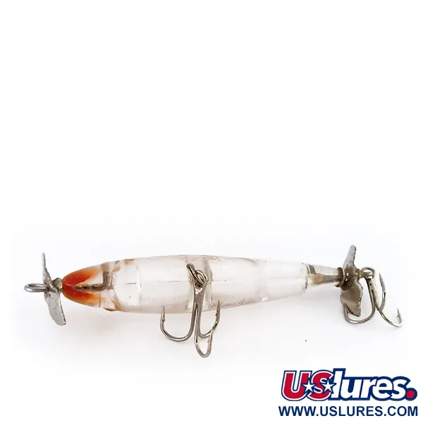 Cotton Cordell Boy Howdy Propbait, Transparent, 9g, Doble hélice, #9604