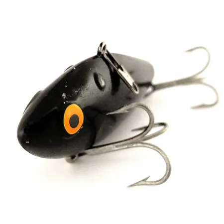 Bomber Pinfish Hard Knock Lipless Hundido, Negro, 14g, Vintage, #9608