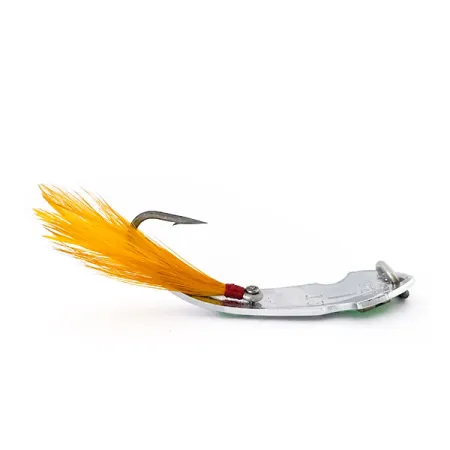 Tony Accetta Pet Spoon 13 Cucharilla, Níquel/Verde, 5g, Plumas, #9609