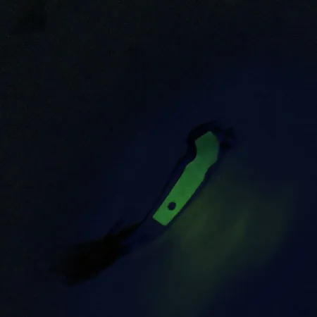 Tony Accetta Pet Spoon 13 Cucharilla, Níquel/Verde, 5g, Plumas, #9609