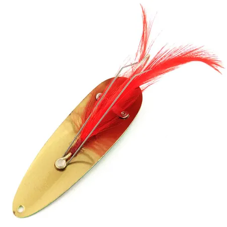 Eppinger Weedless Dardevle Cucharilla, Firetiger Glow, 28g, Anti-hierba, #9611