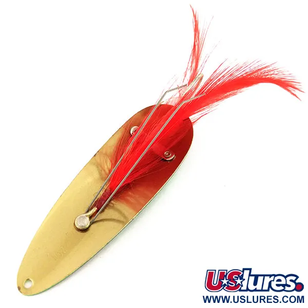 Eppinger Weedless Dardevle Cucharilla, Firetiger Glow, 28g, Anti-hierba, #9611