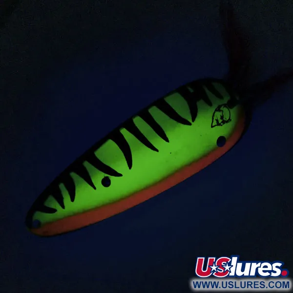 Eppinger Weedless Dardevle Cucharilla, Firetiger Glow, 28g, Anti-hierba, #9611