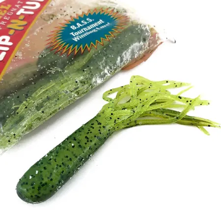 Strike King Flip-N-Tubs señuelo, Chartreuse, 10cm, con sal, #9614