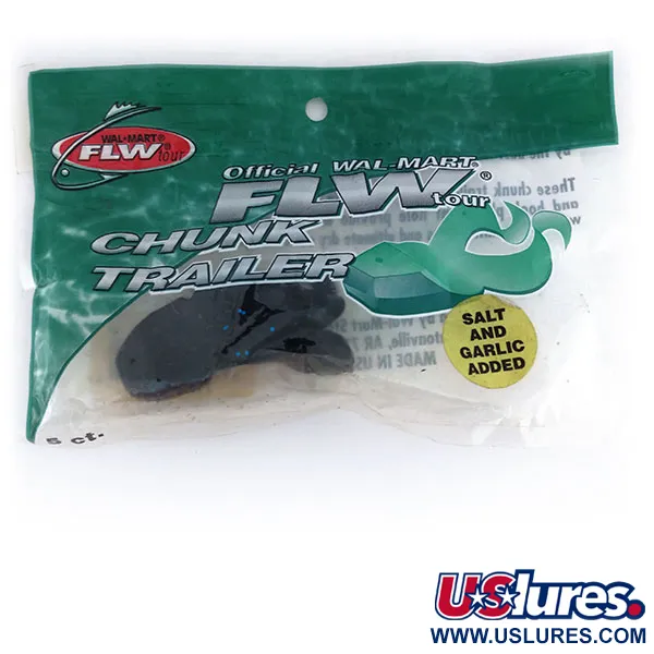 Wal Mart FLW Chunk Vinilo, Negro / Azul, 7.5cm, Trailer, #9621