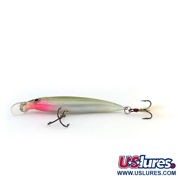Rapala X-RAP Sureset Señuelo, Verde Oliva/Plata, 7g, Anzuelo Pluma, #9633