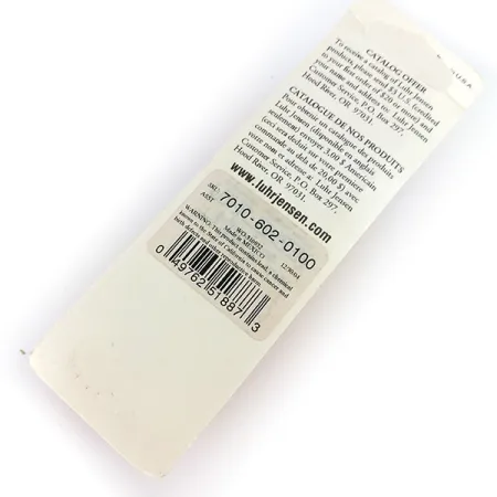 Luhr Jensen P.J.POP Popper, Perla / Rojo, 17g, Artesanal, #9635