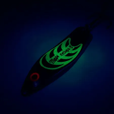 Mepps Syclops 3 Cucharilla, Oro, 26g, fosforescente, #9642