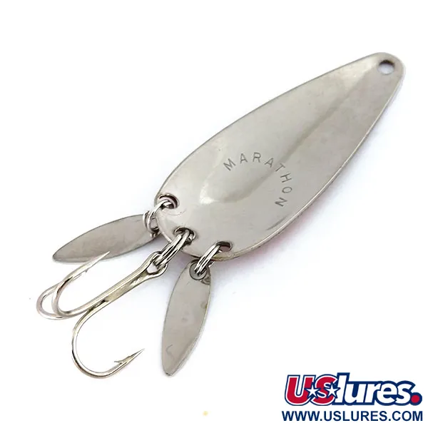 Marathon Marathon (with sonic blades) Cucharilla, Rojo/Níquel, 12g, #9646