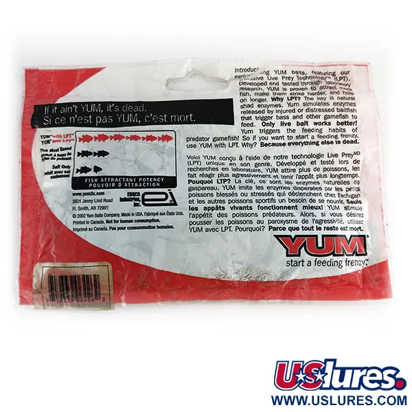 YUM Chunk vinilo, Crawdad, 9cm, sal LPT, #9656