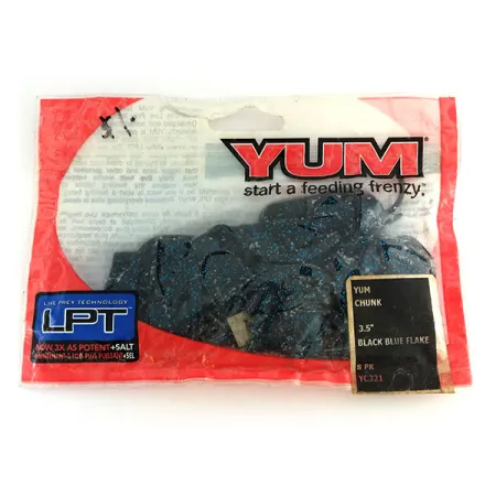 YUM Chunk vinilo, Crawdad, 9cm, sal LPT, #9656