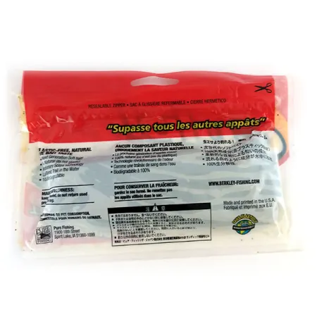 Berkley Gulp Nightcrawler vinilo, Green Pumpkin, 15cm, 10uds, #9662