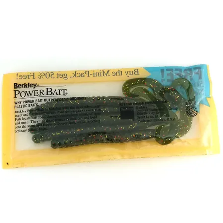 Berkley Powerbait Power Worm Vinilo, Pumpkinseed, 15cm, Aroma, #9664