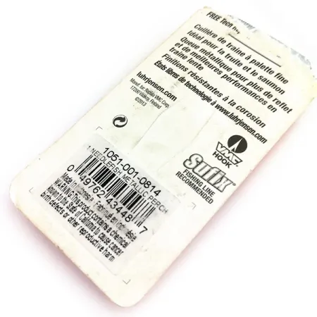 Luhr Jensen Needlefish 1, Metallic Perch, 2g, Cuchara de Curricán #9670