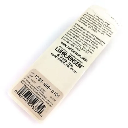 Luhr Jensen Little Jewel Cucharilla, Níquel Martilleado, 14g, #9673