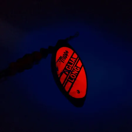 Mepps Aglia Long 3 Dressed Cucharilla, Naranja/Oro, 12g, Bucktail, #9676